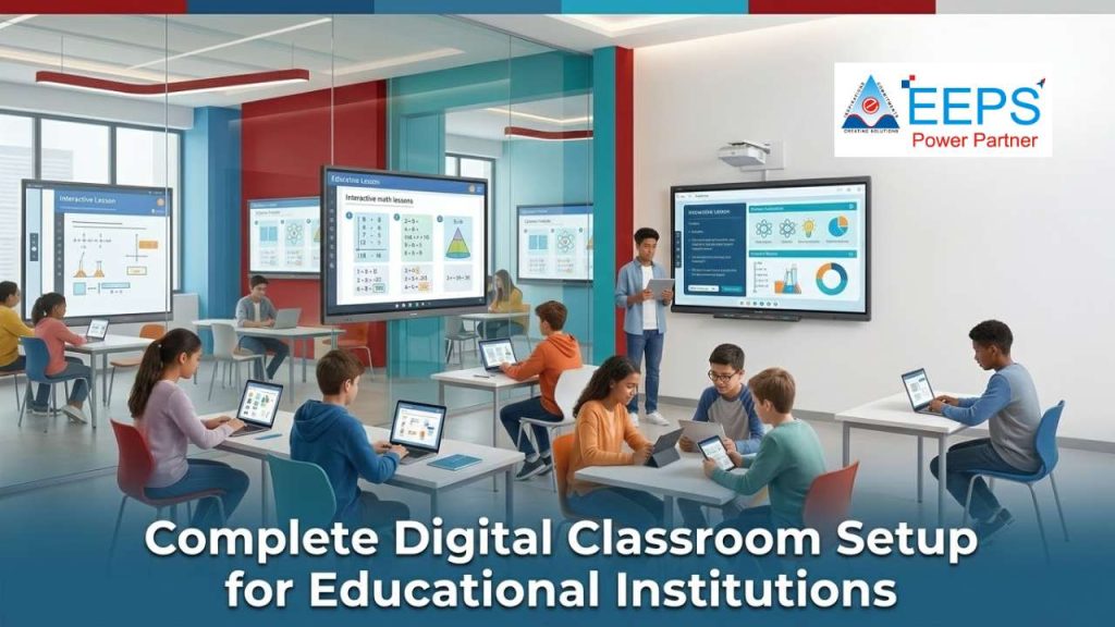 Complete Digital Classroom Setup for Educational Institutions