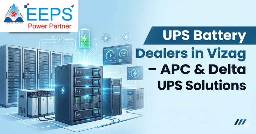 UPS Battery Dealers in Vizag – APC & Delta UPS Solutions