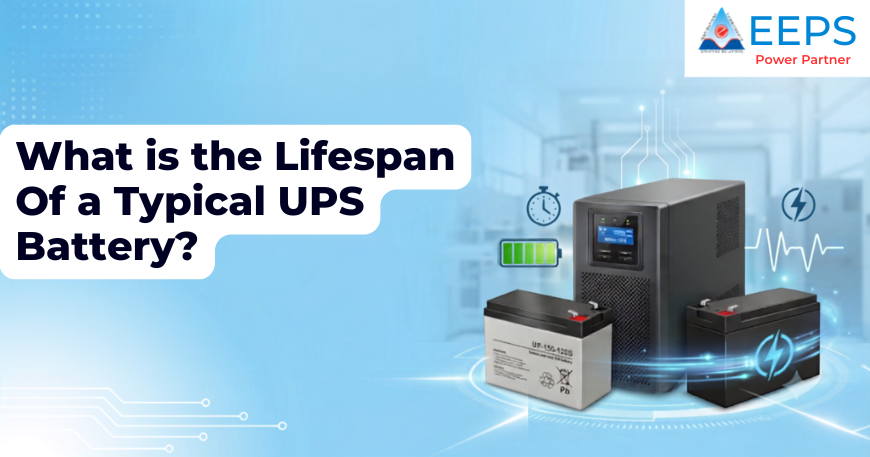 What is the lifespan of a typical UPS Battery?