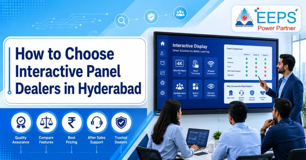 How to Choose Interactive Panel Dealers in Hyderabad
